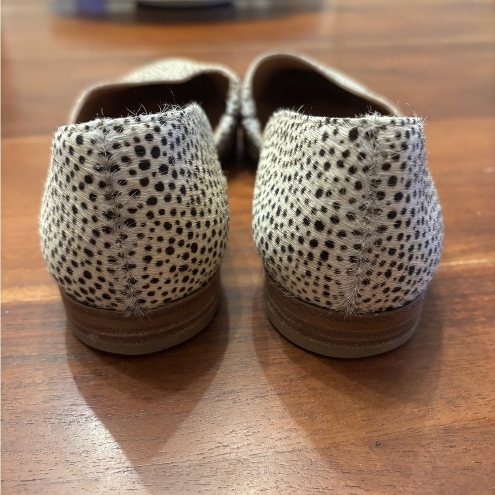 Madewell The Marisa d’Orsay Flat in Spotted Calf Hair - Picture 8 of 11
